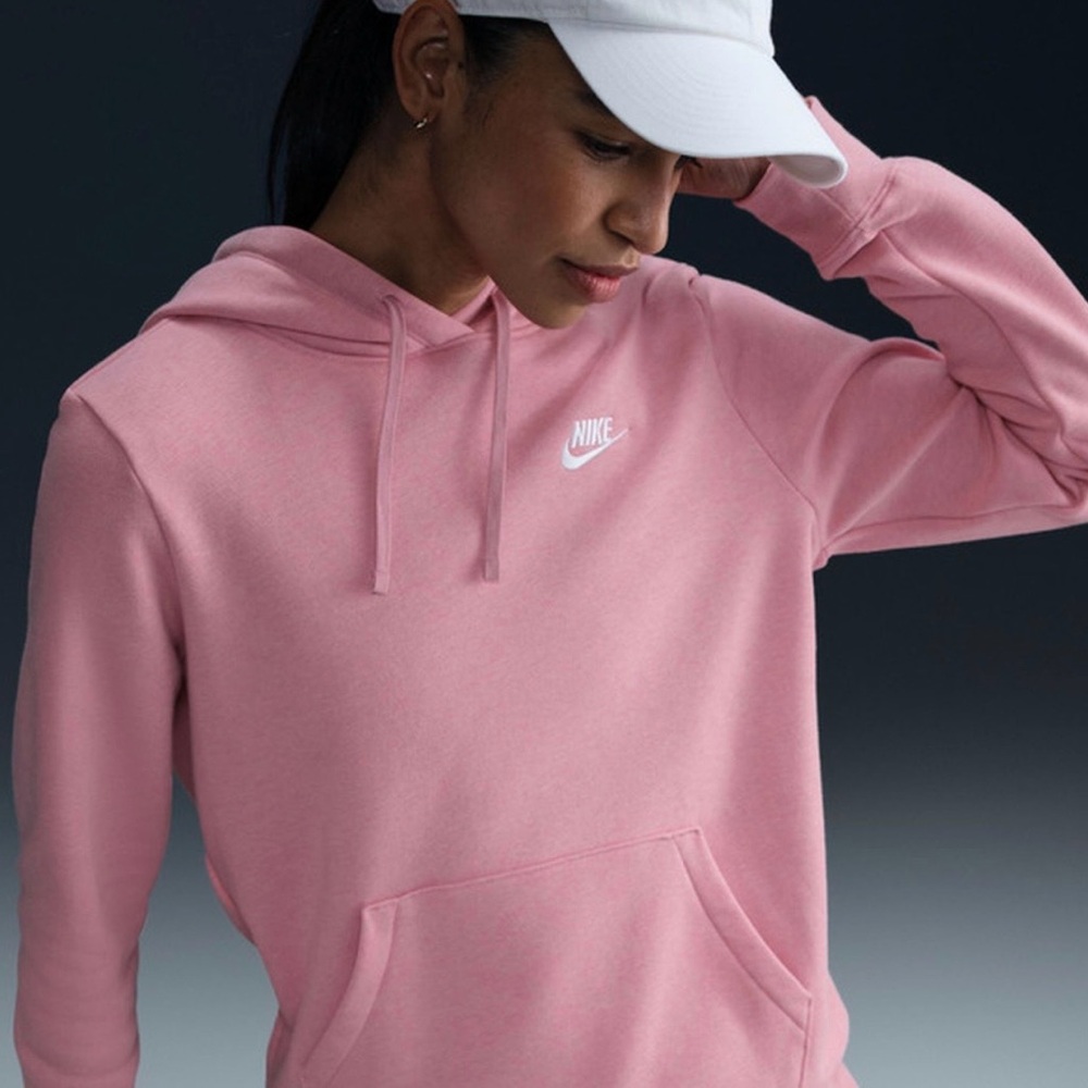 Nike Women's Soft Pink Hoodie